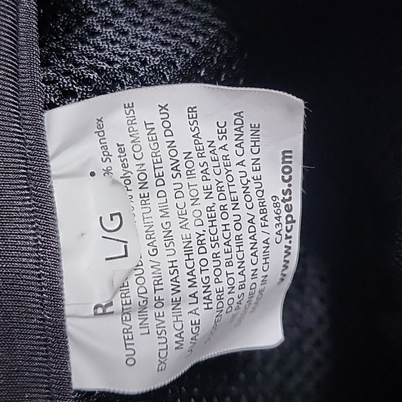 NWOT RC PETS DOG HARNESS - Picture 3 of 3